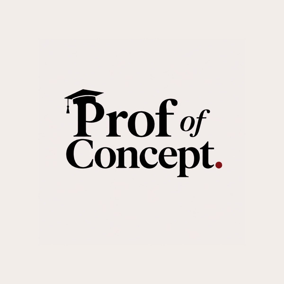 Prof of Concept podcast cover